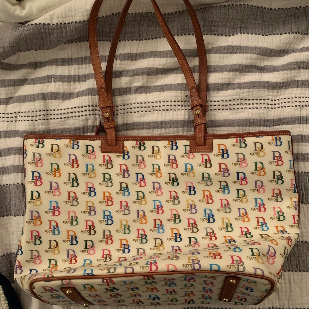Original print Dooney and Bourke tote